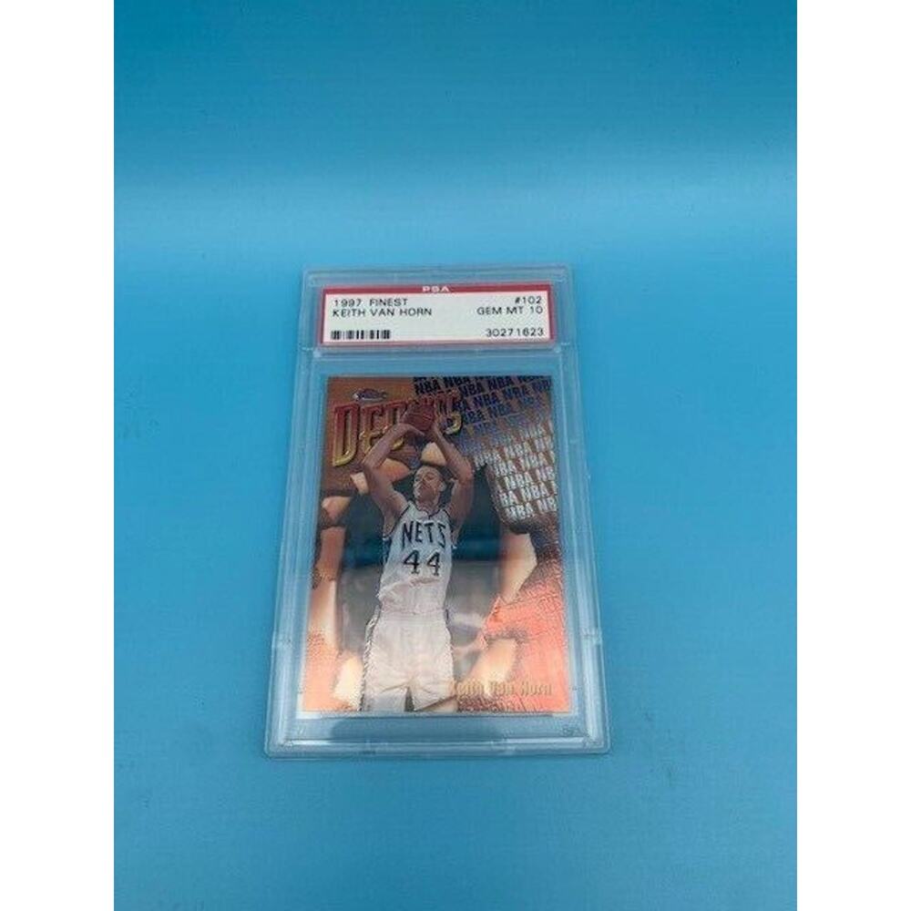 1997 Topps Finest - Keith Van Horn Rookie RC #102 - PSA 10 GEM MINT!